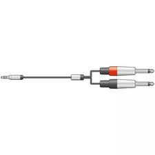 Image of Chord Electronics S3J-26J300 audio cable 3 m 3.5mm 2 x 6.35mm Black