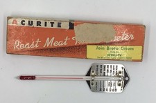 John L Chaney Instrument Co Roast Meat Thermometer Vintage