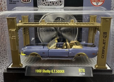 1968 SHELBY GT-500KR ミニカー M2 Machines Model Kit 1968 Shelby G.T.500KR CHASE Cobra Jet 428