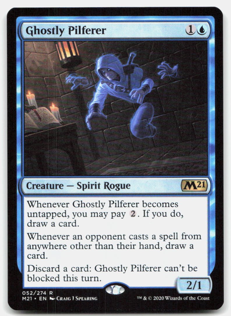 Ghostly Pilferer 52 Rare  Cards Magic: The Gathering Near Mint