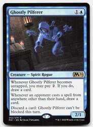 Ghostly Pilferer M21 #052 Core Set 2021 Rare MTG