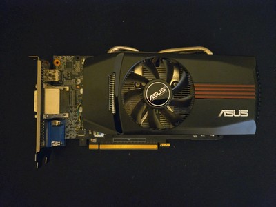 ASUS Geforce GTX 650 1GB - GPU Graphics video card PCI-E working