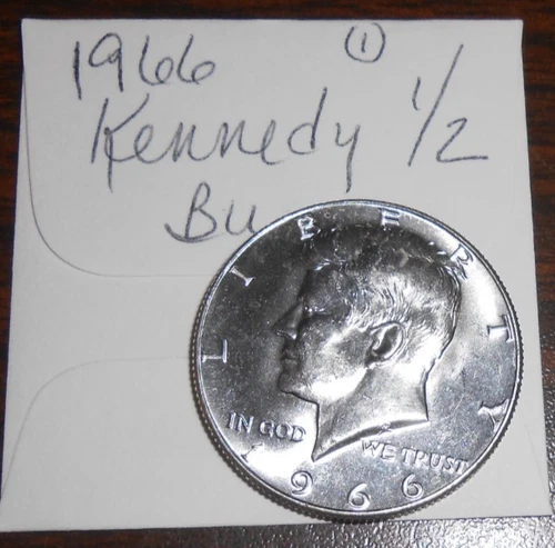 1966 KENNEDY HALF - BRILLIANT UNCIRCULATED -#1