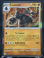 Coalossal 120/217 Rare Holo Ascended Heroes NM/LP Pokémon