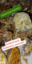 Natural beauty Moroccan incense Amazigh frankincense With musk & amber 5G