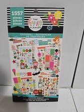 The Happy Planner Seasonal Sticker Book 1557 Pcs Incomplete 20 Stickers Missing