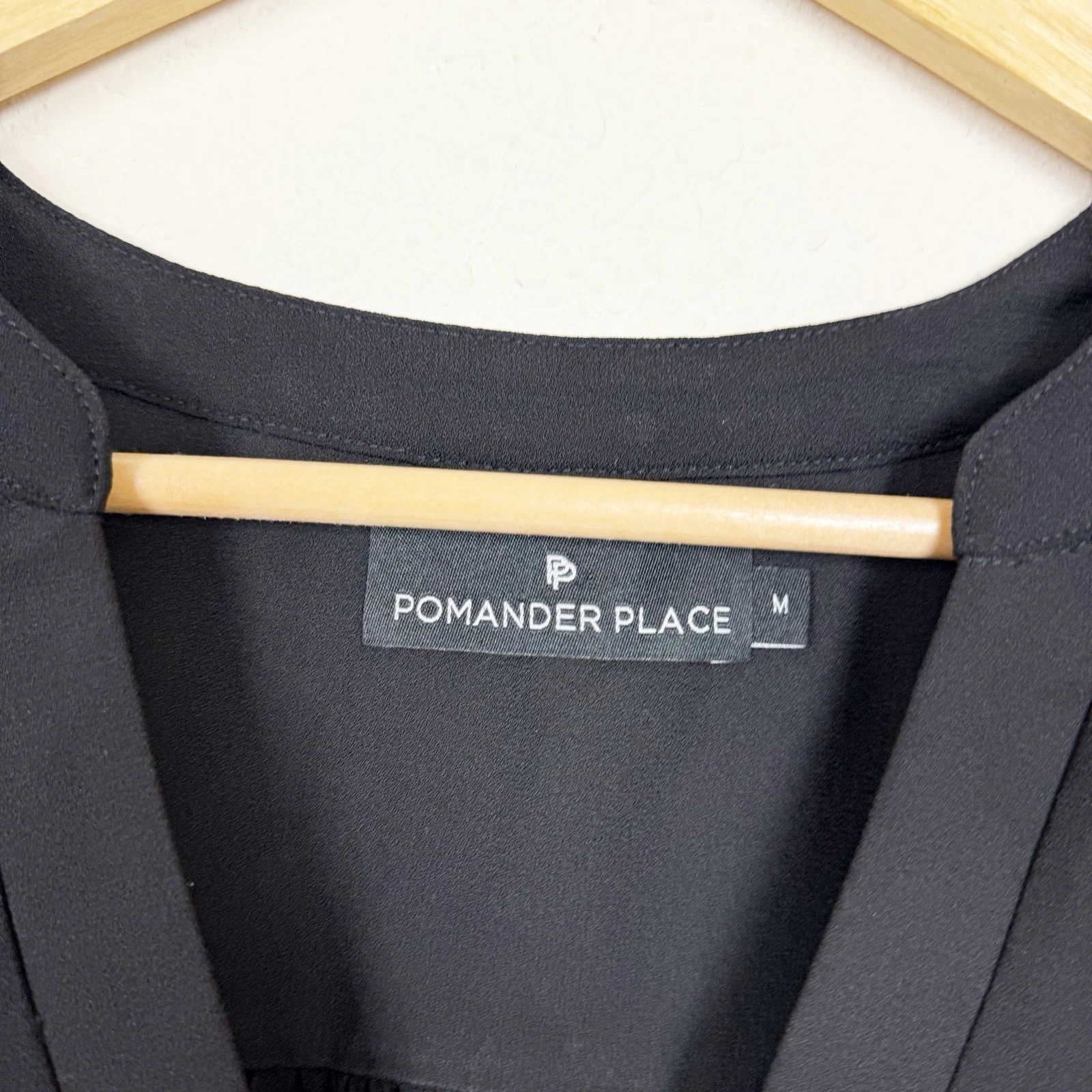 Pomander Place Tuckernuck Kenzo mini abito nero a strati taglia media