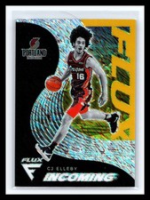 💥CJ ELLEBY 2020-21 Panini Flux Incoming Gold # 9/10 SP Parallel Holo Rare