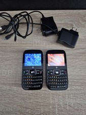 2 x Blackberry Curve 9320 Black Unlocked 2.44" 512MB QWERTY Mobile Button Phone