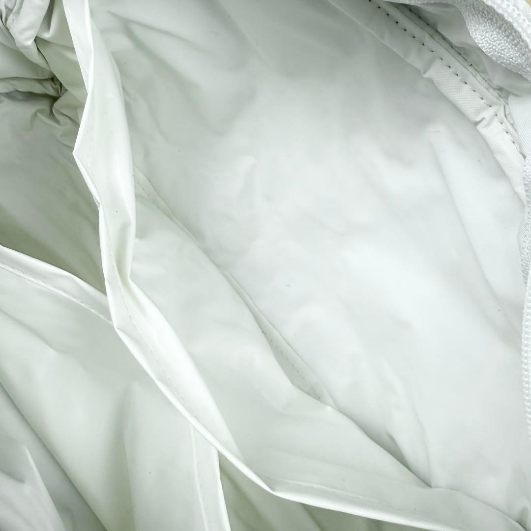 Christian Dior Mini Boston Bag Cotton White Blue Trotter Terry Women's Authentic thumbnail 9