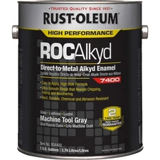 RUST-OLEUM 904402 7400 Alkyd Enamel,Machine Tool Gray,1 g 6A388