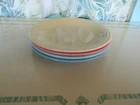 Fiesta Spring Pastel Retired Color Dinner Plates