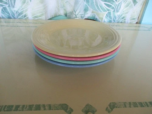 Fiesta Spring Pastel Retired Color Dinner Plates