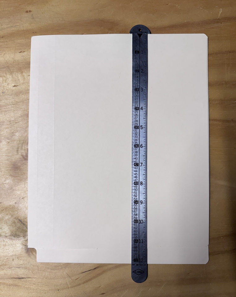 AMES Fastener File Folders - 250 Reinforced Straight Cut Tab 2 Prong ...
