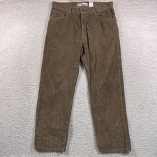 Vintage Levi's Pants Men 36x32 Brown Corduroy 559 Relaxed Straight Y2K Skate 90s