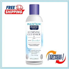Monistat Boric Acid Feminine Wash Fragrance Free Intimate Wash Women 10 Floz