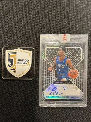 Shai Gilgeous-Alexander SGA 2018-19 Panini Obsidian Rookie RC Auto 58/75 Sealed
