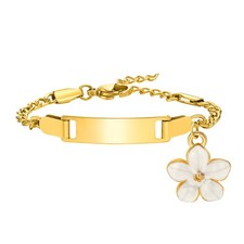 Child Newborn Baby Kid ID Name Bracelet Chain Birthday Gift Personalised Engrave