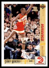 1991-92 Upper Deck Sidney Moncrief Atlanta Hawks #240