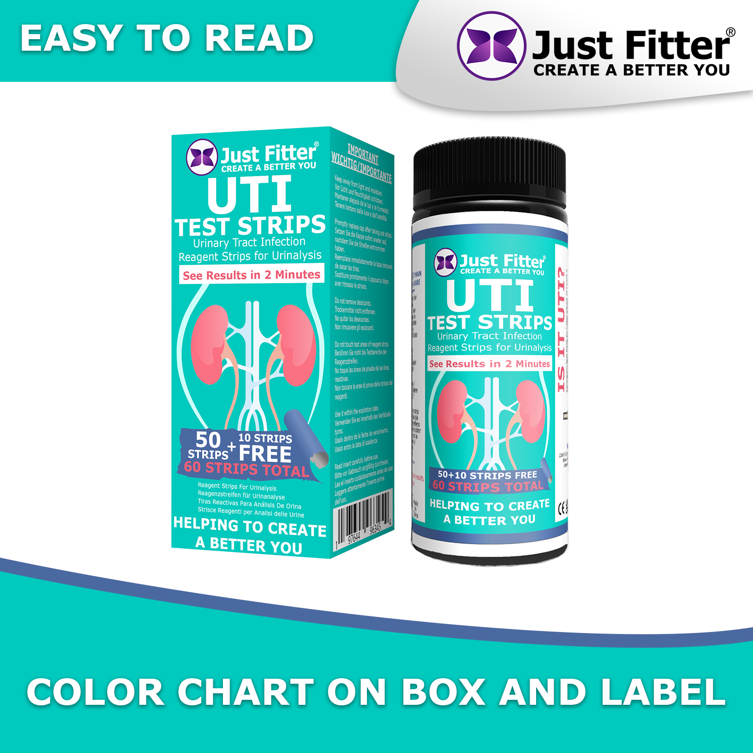 Urinalysis Australia Urinary Tract Infection 60 Strips UTI Self Home Test Kit eBay