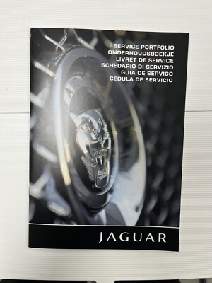Jaguar XKR Scheckheft leer für alle Modelle XKR-S