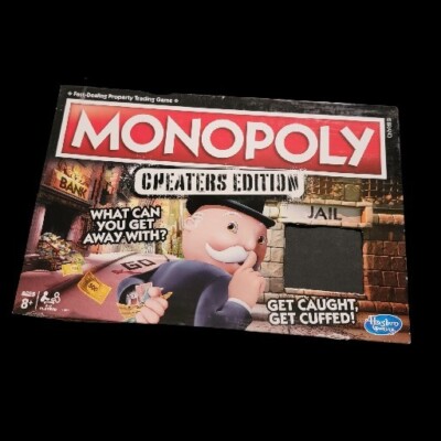 Hasbro Monopoly Game: Cheaters Edition Board Game  