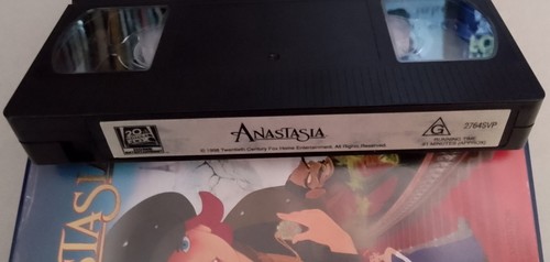 Anastasia VHS animated Meg Ryan John Cusack Kelsey Grammer Angela Lansbury 1998 - Picture 5 of 5