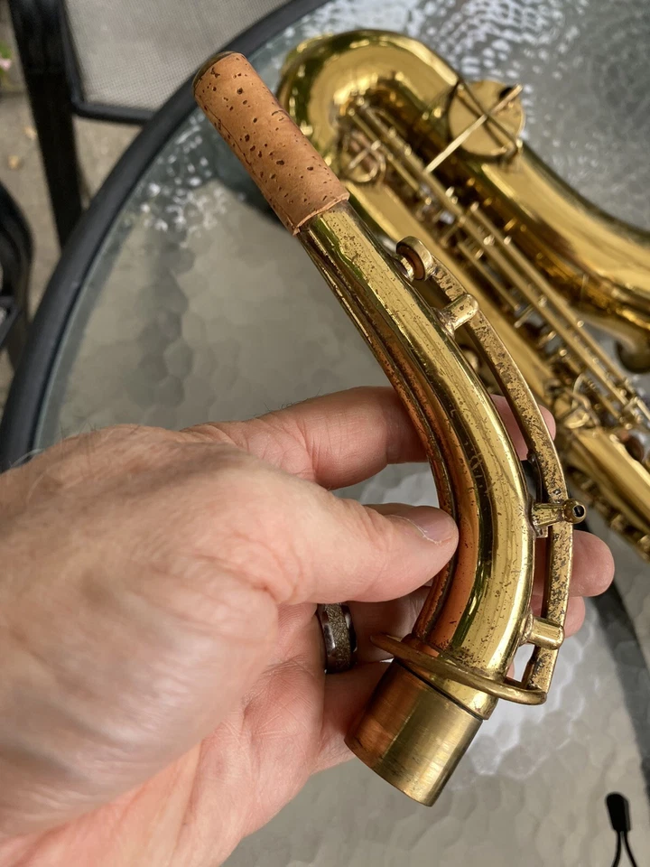 King H.N. Saxofón alto blanco #112694 Foto 3 de 4