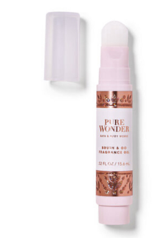 Bath & Body Works Pure Wonder Brush & Go Fragrance Gel (Jasmine,Amber) eBay