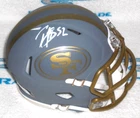 PATRICK WILLIS SIGNED SAN FRANCISCO 49ers SLATE ALT. MINI HELMET - J.S.A Cert.