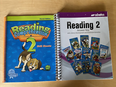 Abeka Book Reading Program Reading 2 Answer keys 2nd gr teacher homeschooling lo