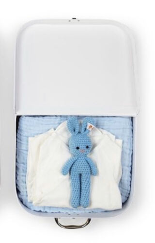 Gift Set - New Born Baby Clothing 11 Pc- Boys 0-3 months. GOTS Certified Organic - 第 1/4 張圖片