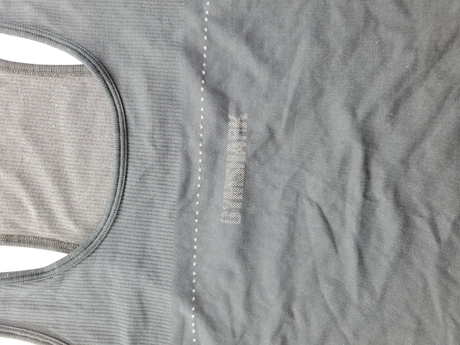 gymshark athletic performance knit vented lightweight tank-top