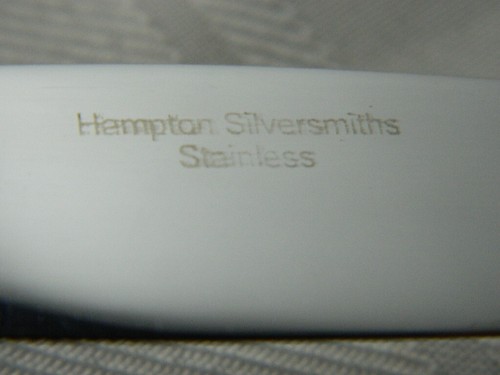 Hampton Silversmiths Stainless Flatware 64 pc 12 Place Settings+4pc Serving Set - Picture 9 of 16