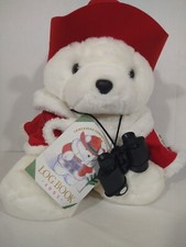 Santa Bear 1995 - Conservation Dayton Hudson Marshall Fields New with book