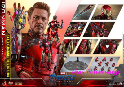 Hottoys 1/6 Mms543d33 Iron Man Mark Lxxxv (Battle Damaged Version