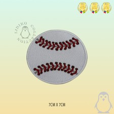 Base Ball Patch Embroidered Iron On Sew On Patch Badge For Clothes