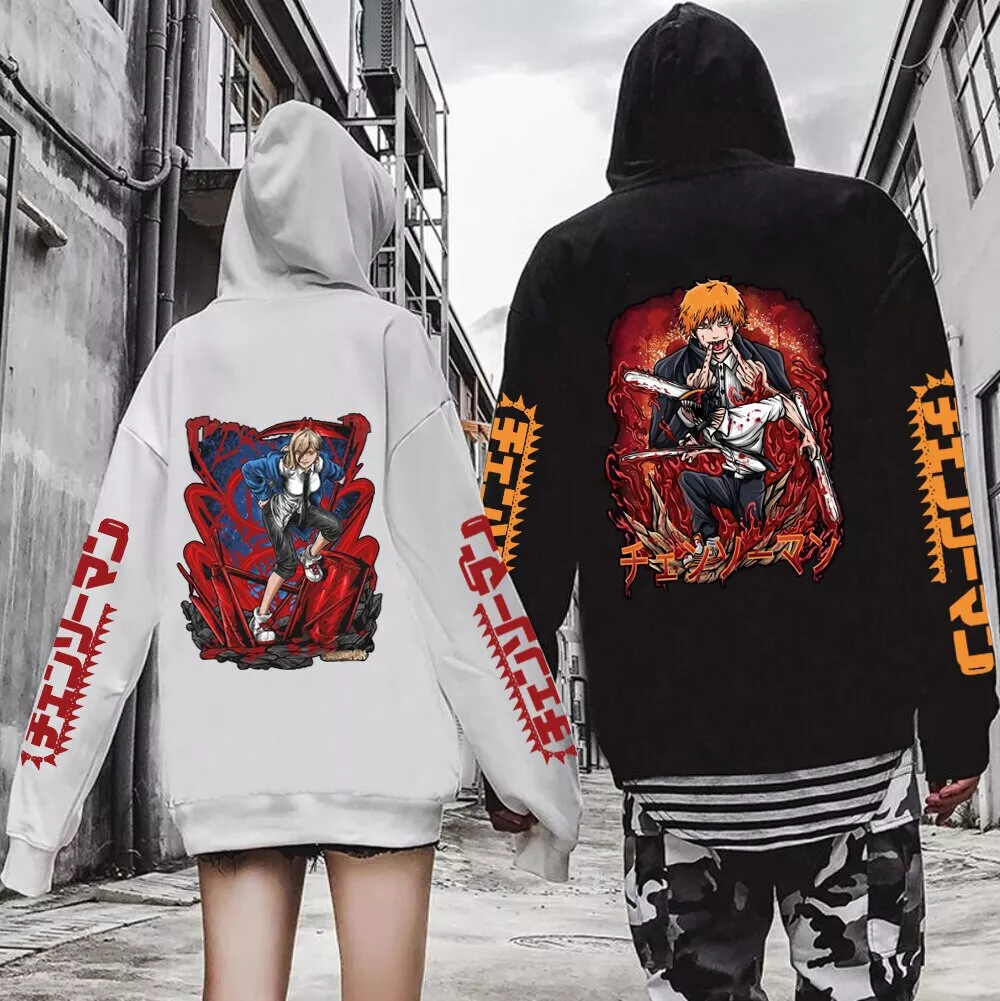 Chainsaw Man Denji Hoodies Anime Unisex Men Women Sweatshirt