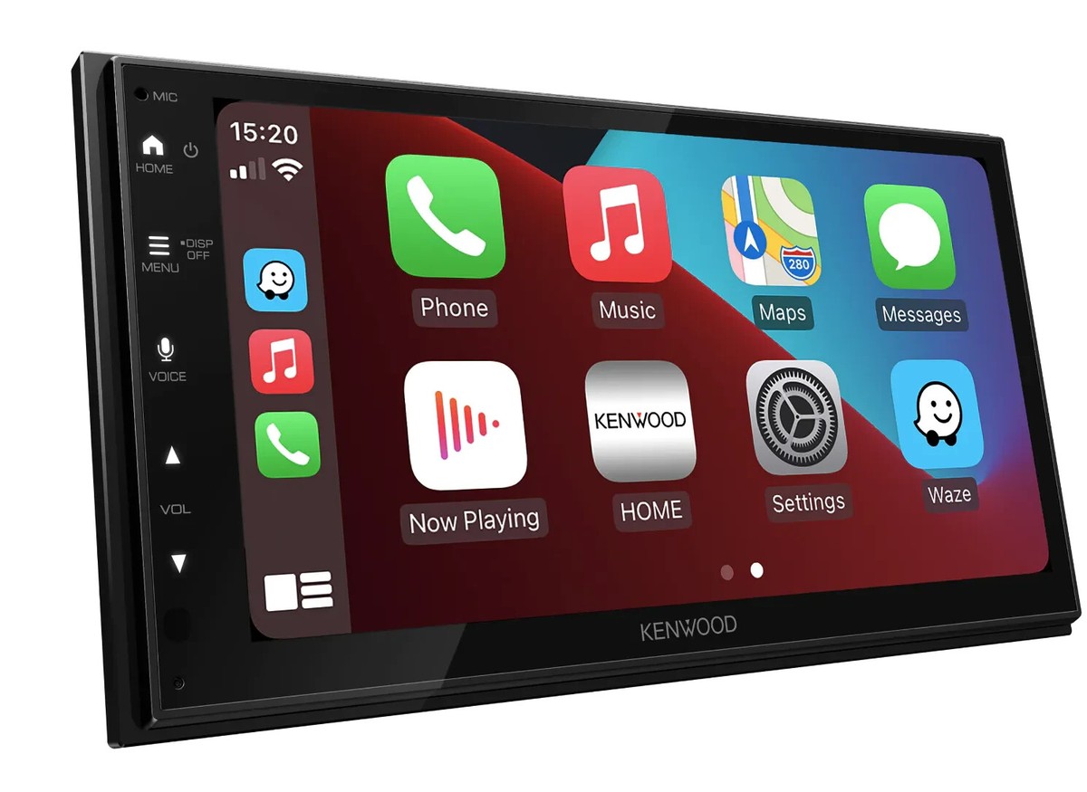 Kenwood ステレオアンプ Kenwood DMX5023DABS 6.8” Wired CarPlay Android Auto