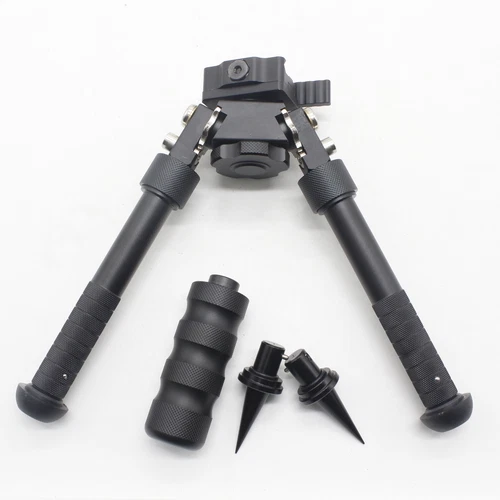 Adjustable V8 Rifle Bipod QD Lever for  Rail Mount 360 Degree Swivel - 第 11/17 張圖片