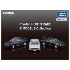 TOMICA PREMIUM TOYOTA SPORTS CARS 3 MODELS COLLECTION SET USA STOCK  