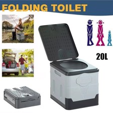 20L Portable Folding Toilet Car Outdoor Travel Potty for Camping Hiking Beach