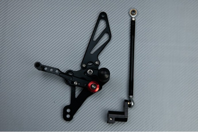 Kit commandes reculées Honda CBR 650 F 2017-2018 avec roulements étanches étalonnés