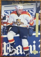 1995-96 Upper Deck Electric Ice Gold RARE Jesse Belanger #209 Florida Panthers