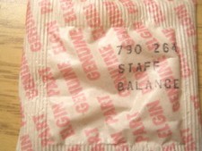 Elgin 790 - Part 264   Balance Staff - Genuine Factory Replacement / Repair