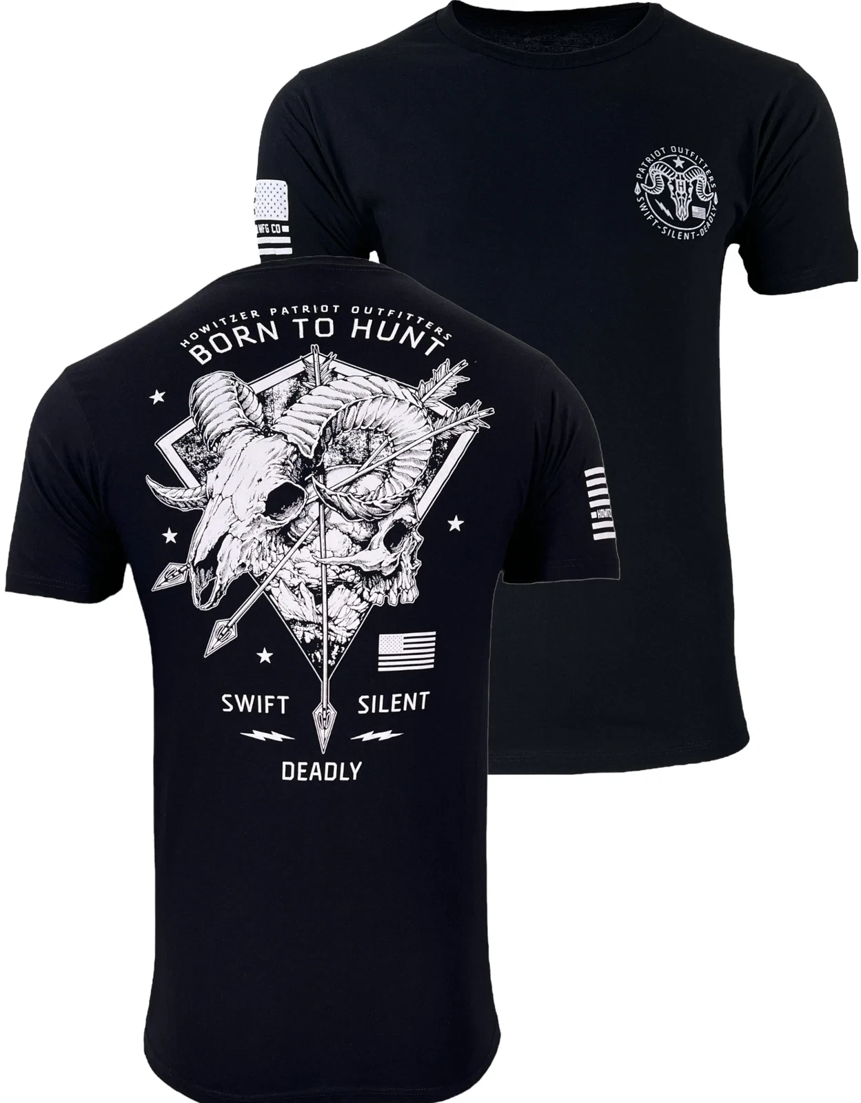 Howitzer Style Men's T-Shirt PATRIOT HUNT Military Grunt MFG
Opens in a new window or tab