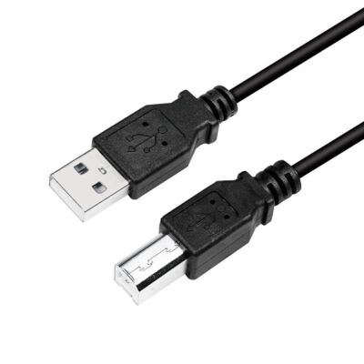 2m USB 2.0 Druckerkabel A Stecker zu B Stecker Drucker Scanner Anschluss Kabel