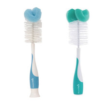Munchkin Sponge Bottle Brushes - Green/Blue