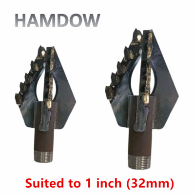 1 Inch 32mm Three Wings Alloy Drill Bit Digging Water Well Exploration Drilling