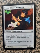 MTG 1 x Empty-Shrine Kannushi - Betrayers of Kamigawa